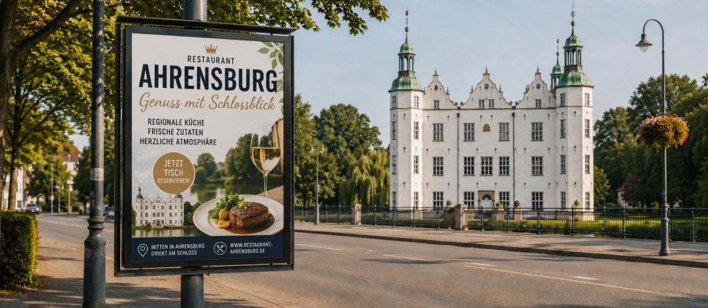 Werbung Ahrensburg