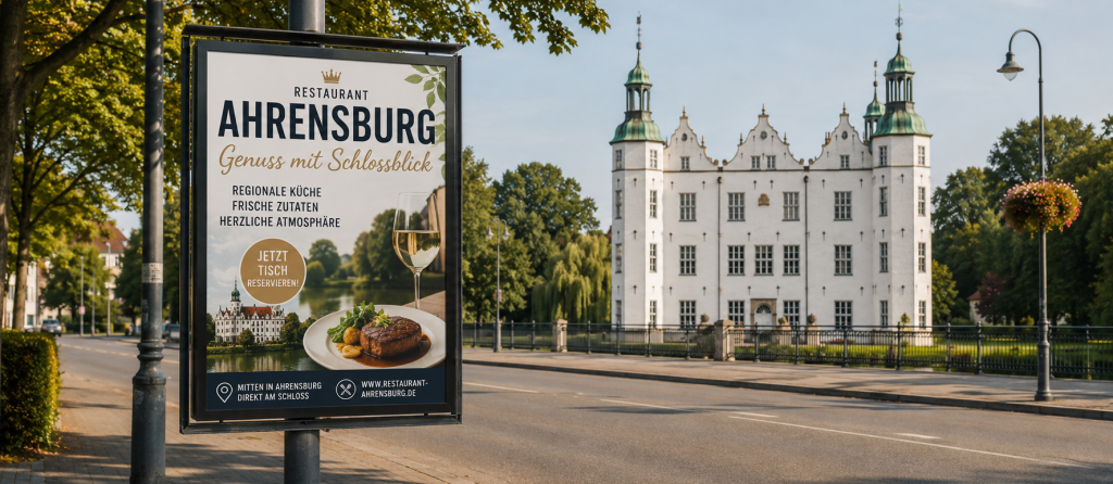 Werbung Ahrensburg
